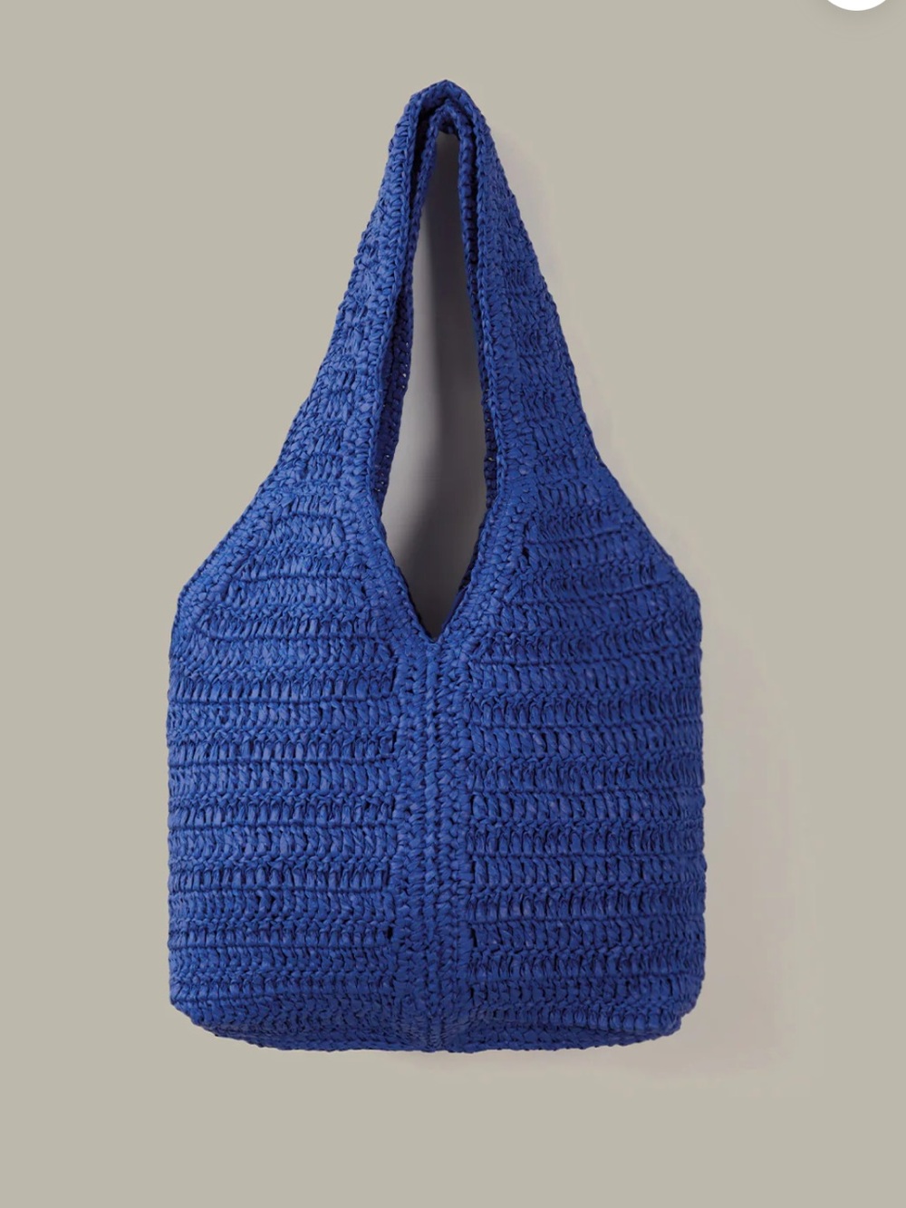 THE LOLA: WOVEN STRAW TOTE BAG
